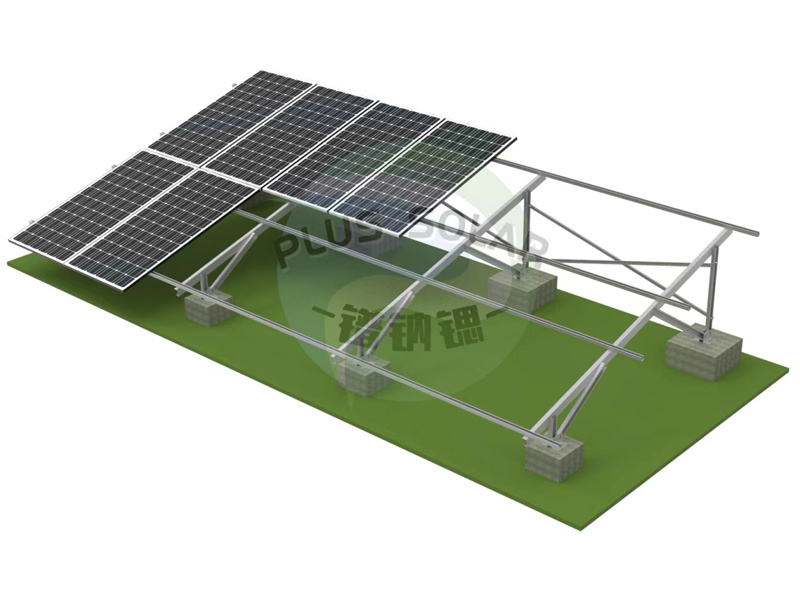 PS-GM3 : Hot-Dip Galvanized Steel Solar Ground Mounting System