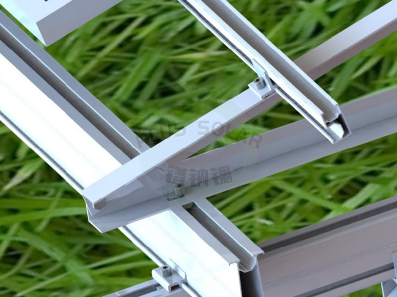 PLUS Solar - Agricultural Solar Mounting System Aluminum Structure