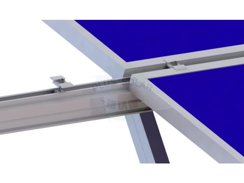 PS-GM2 : Pile Ground Mounting with Concrete Foundation