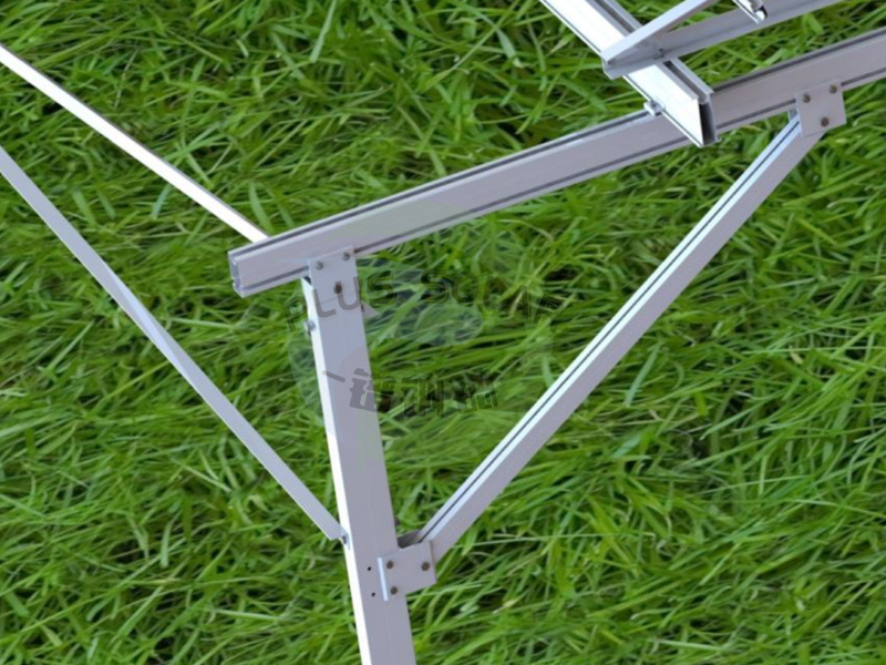 PLUS Solar - Agricultural Solar Mounting System Aluminum Structure