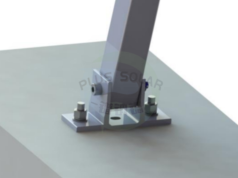 PLUS Solar - Flat Roof Mounting Adjustable Leg Structure