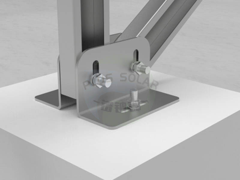 PS-GM3 : Hot-Dip Galvanized Steel Solar Ground Mounting System