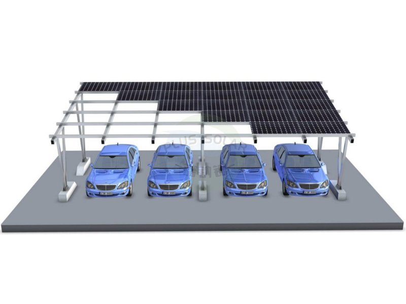 PLUS Solar - Carport PV-Befestigungs systems truktur mit Aluminium material