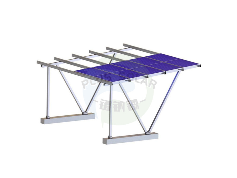 PLUS Solar - Carport PV-Befestigungs systems truktur mit Aluminium material