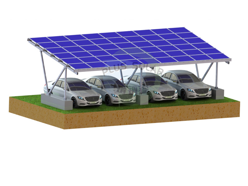 PLUS Solar - Carport PV-Befestigungs systems truktur mit Aluminium material