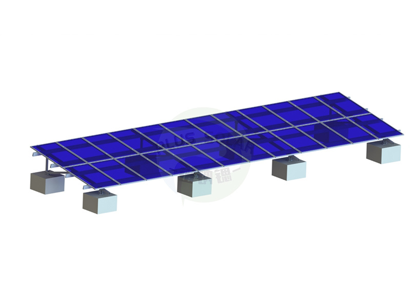 PS-GM1: Montaje de tierra solar de aluminio