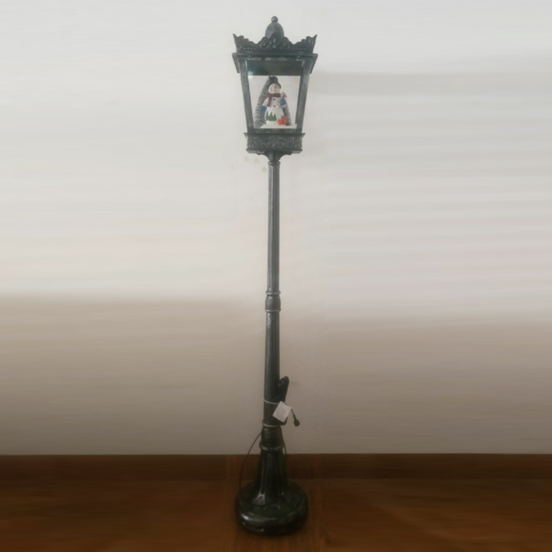 1.8m Snowing Lantern ,lighting &music&snowing，68426P-T20