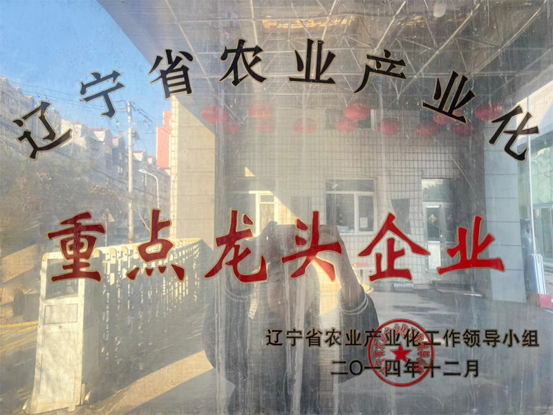 遼寧省農(nóng)業(yè)產(chǎn)業(yè)化重點(diǎn)龍頭企業(yè)