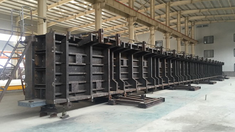 Saudi Site-Semi-Precast Box Girder