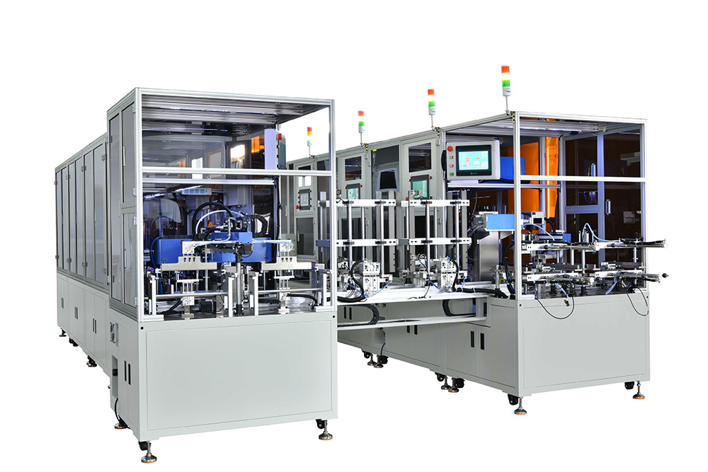 Automatic Laser Soldering Production Line for Winding and Basing of Transformer