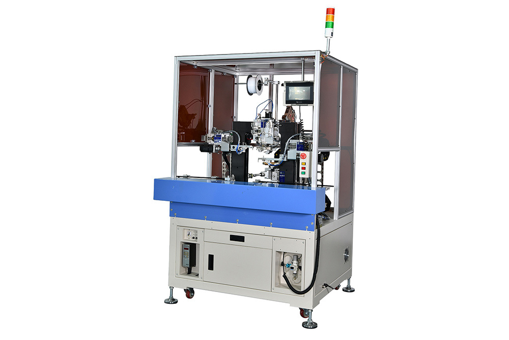 Double-arm single-line single-tube casing machine