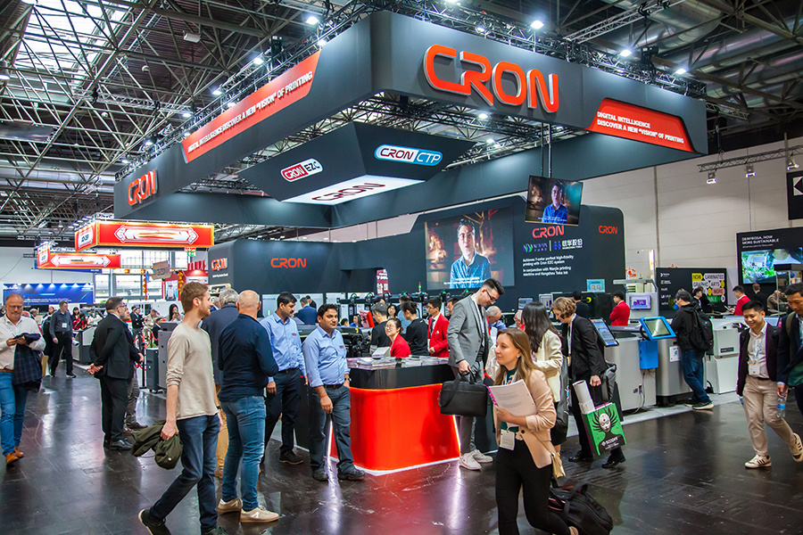 The 2024 Drupa Printing Exhibition Concludes Successfully with CRON Showcasing China's Strength!