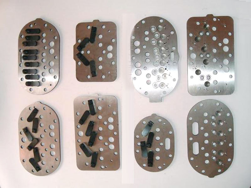 Compressor valve plate