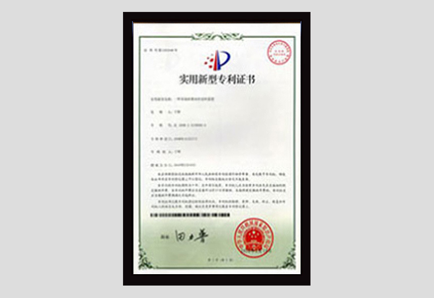 Patent Certificate