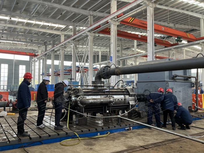 Sanchang Pump Industry has successfully completed the research and development task of the world's first mining multi-stage centrifugal pump with the highest flow and lift.