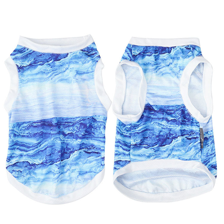 New style Cool breathable summer cool feel in heatstroke prevention cooling pet cat vest