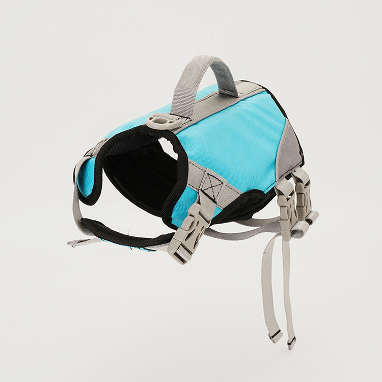 Pet Summer Swimming Windproof Vest swimsuit chest strap leash Life Jacket