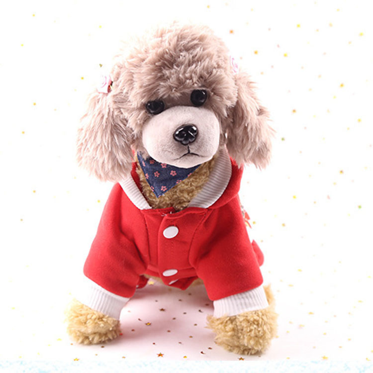 Christmas old snowman elk fleece sweater dog cat pet clothes autumn winter supplies