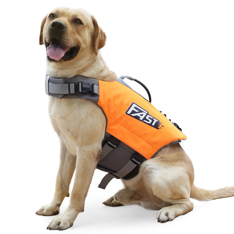 New summer print pet dog life jacket swimming suit dog swimsuit vest
