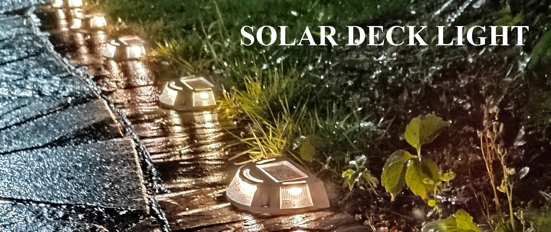 solar deck light banner