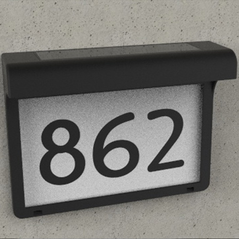 Solar Address number light