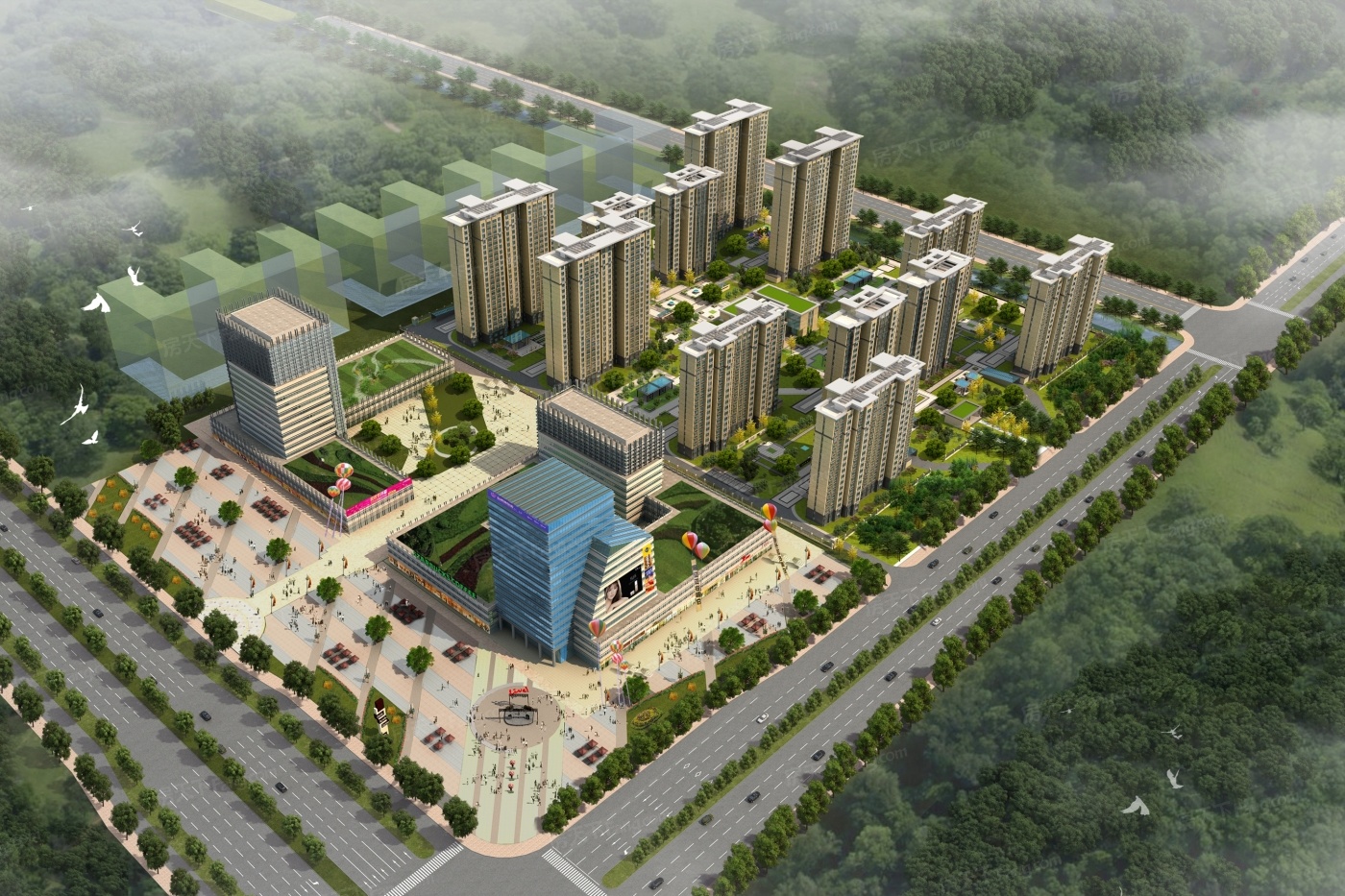 河北中保建設(shè) 徐水哈佛城D3區(qū)