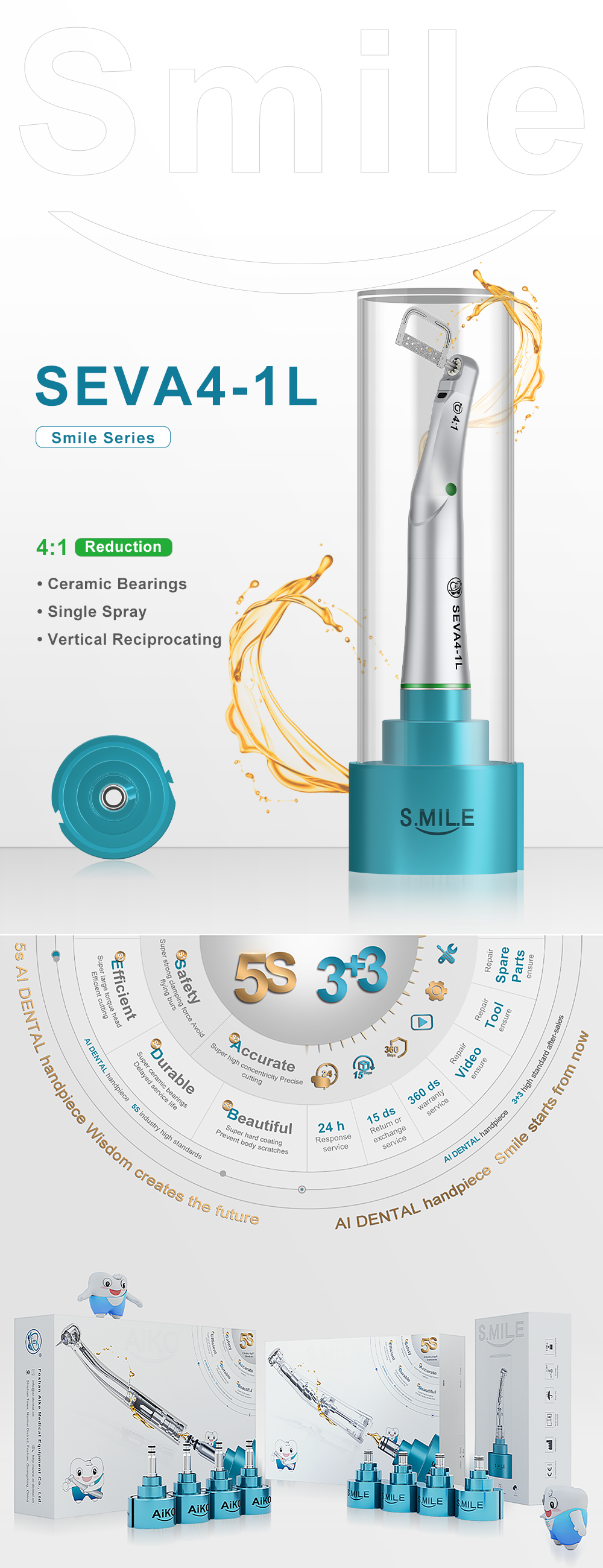 AI Focus On Dental Handpieces AI Focus On Dental Handpieces