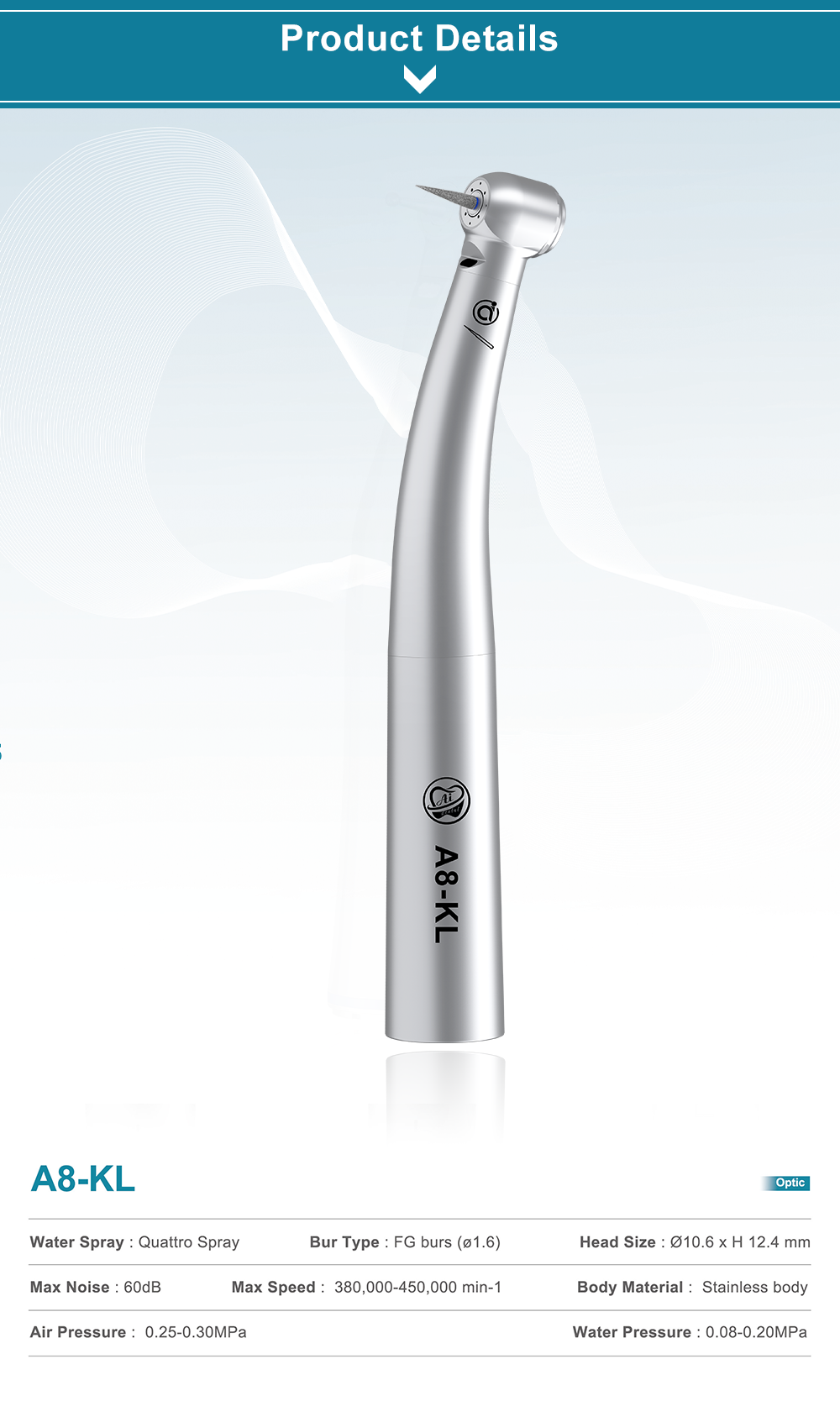 AI Focus On Dental Handpieces AI Focus On Dental Handpieces
