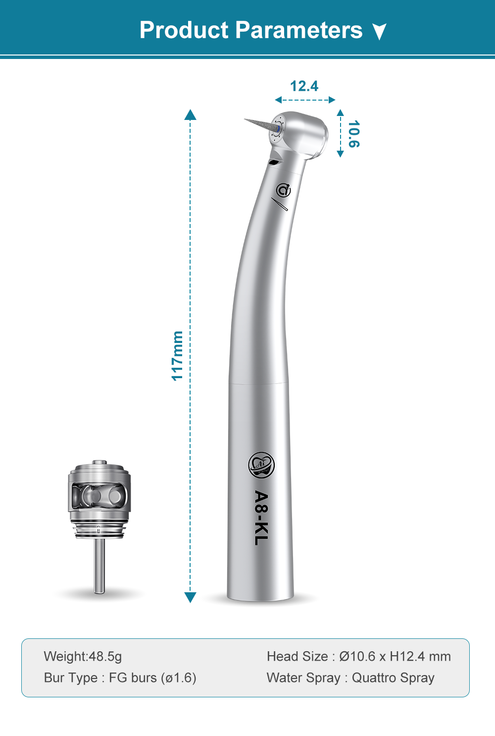 AI Focus On Dental Handpieces AI Focus On Dental Handpieces