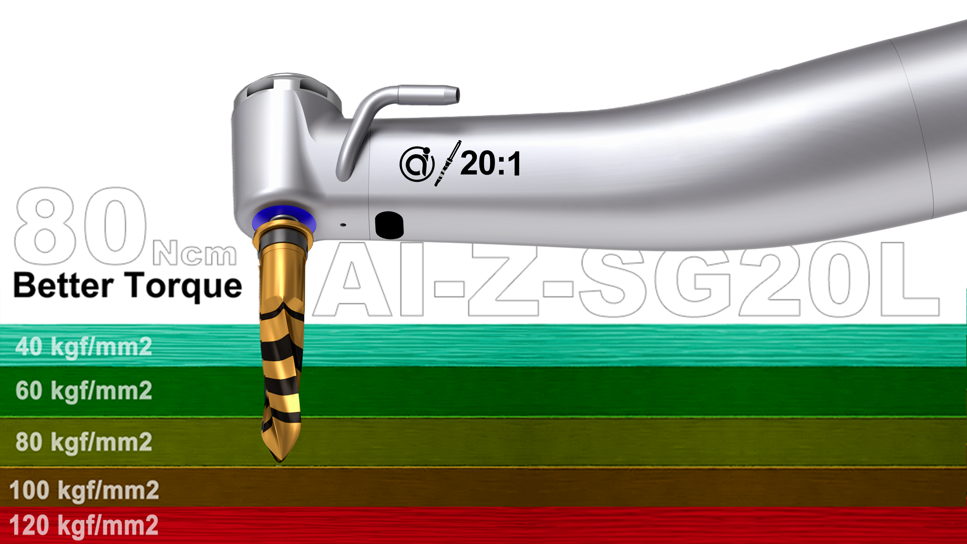 AI-Z-SG20L Dental Handpiece: Precision for Surgical Applications