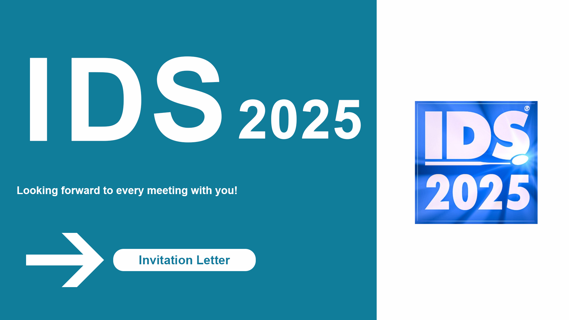 IDS 2025 Opening Soon! AI DENTAL Awaits You.