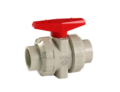 PPH double ball valve