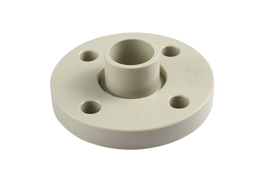 PPH butt-welding double-piece flange (DIN)