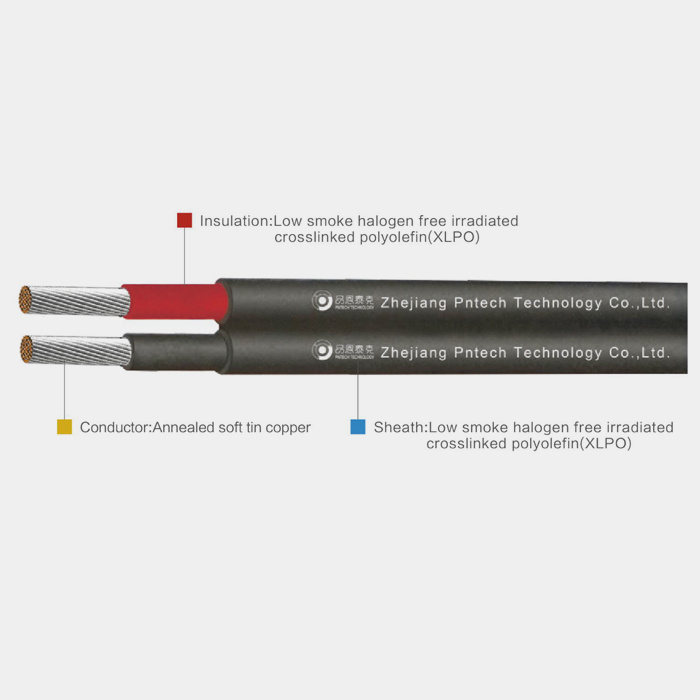 PV1-F Double parallel solar cable