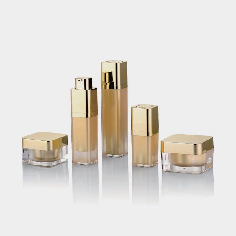 NI/WI Series Rotating square airless bottle and jar