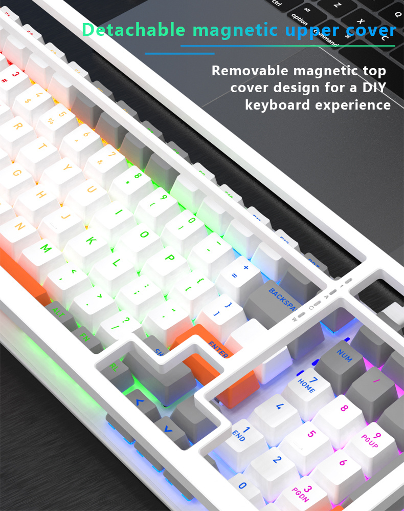 W22 Gaming Keyboard-Carelock Co., Ltd._Computer lock_Safety cabinet