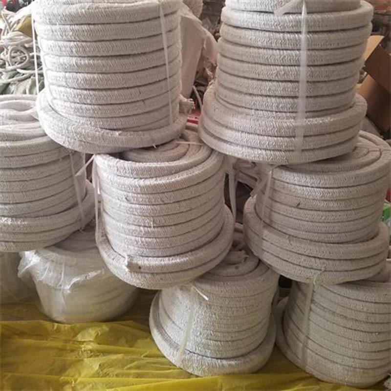 Aluminum silicate fiber rope