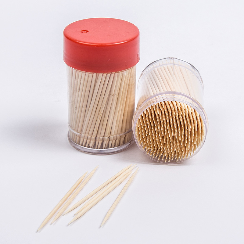 Customized Size Natural Bamboo Toothpicks YHTO018