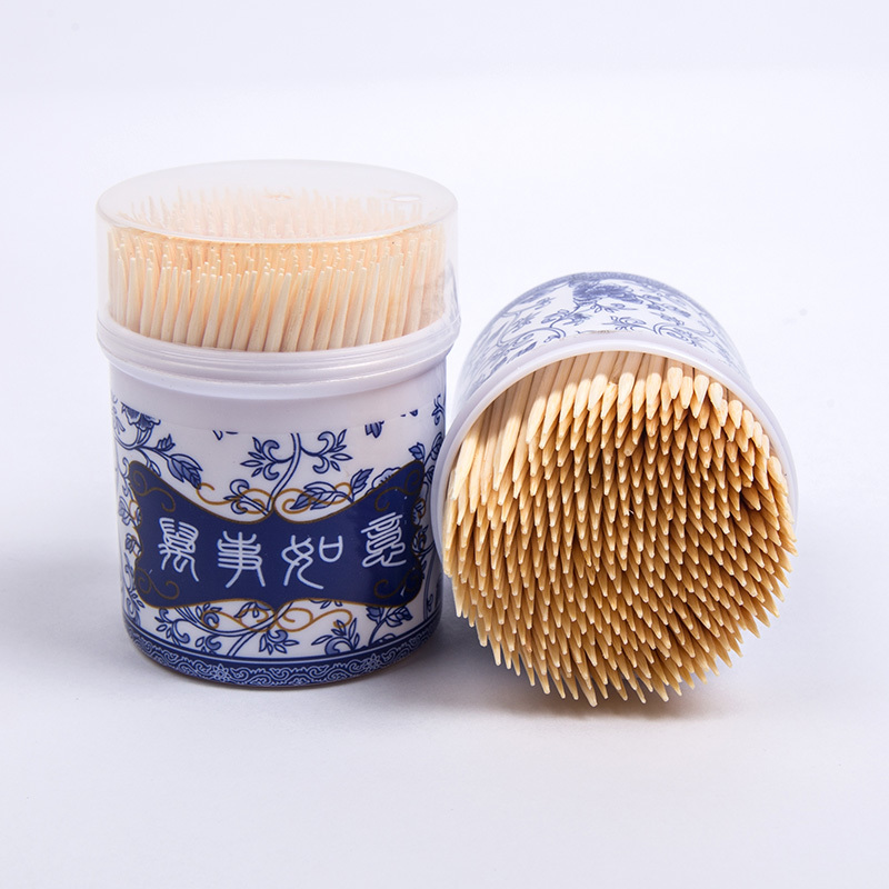Customized Size Natural Bamboo Toothpicks YHTO010