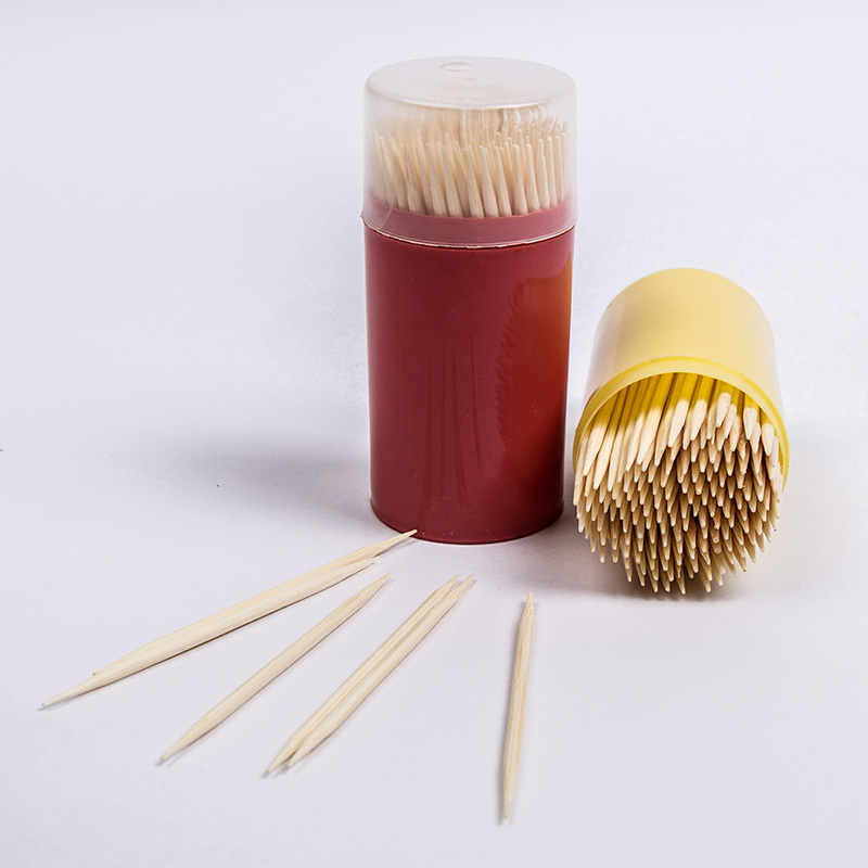 Customized Size Natural Bamboo Toothpicks YHTO016