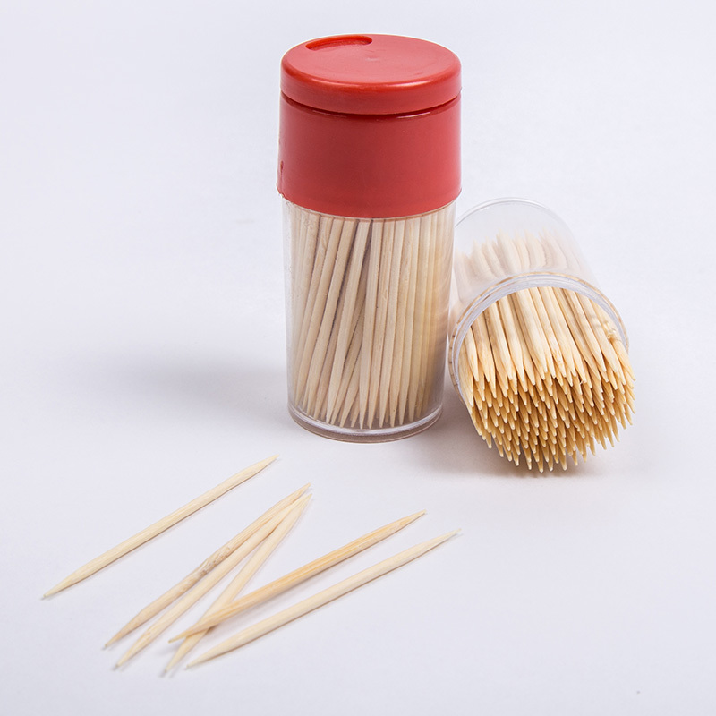 Customized Size Natural Bamboo Toothpicks YHTO015