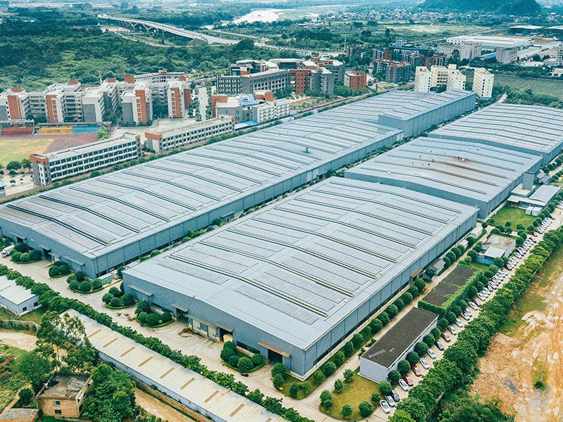 Industrial park overlooking