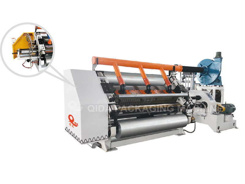 QDSF-12NA Fixed external adsorption single-sided corrugating machine
