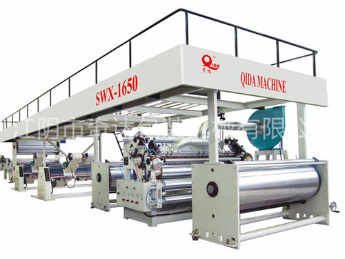 Five-layer corrugated production line
