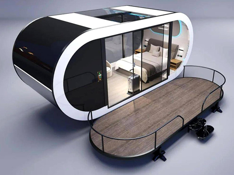 Capsule container
