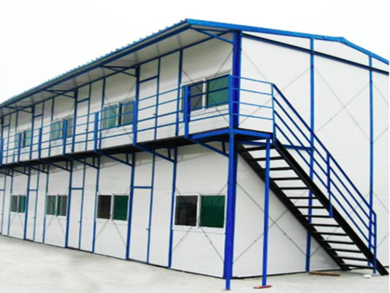 Construction site temporary building