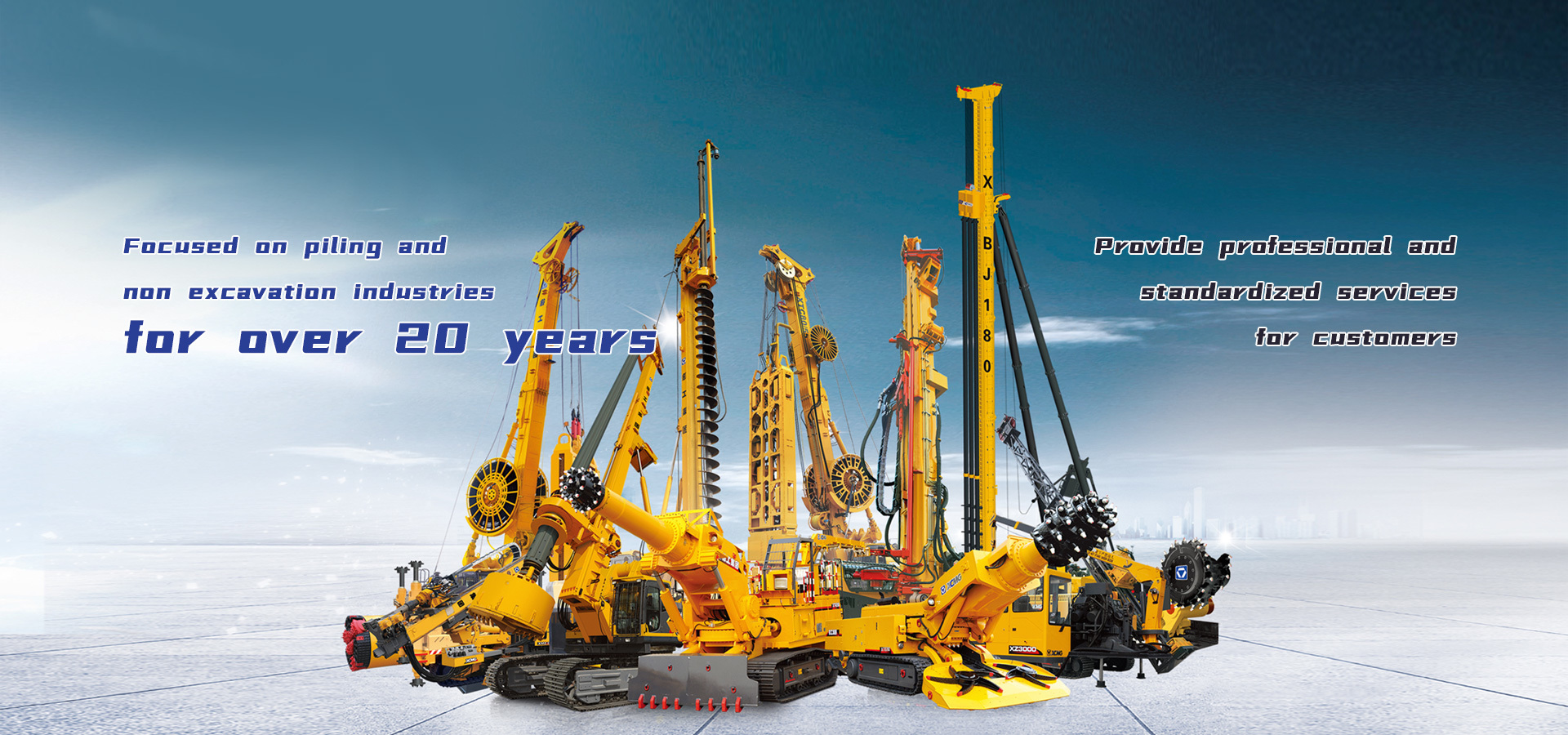 Focused on piling and non excavation industries for over 20 years