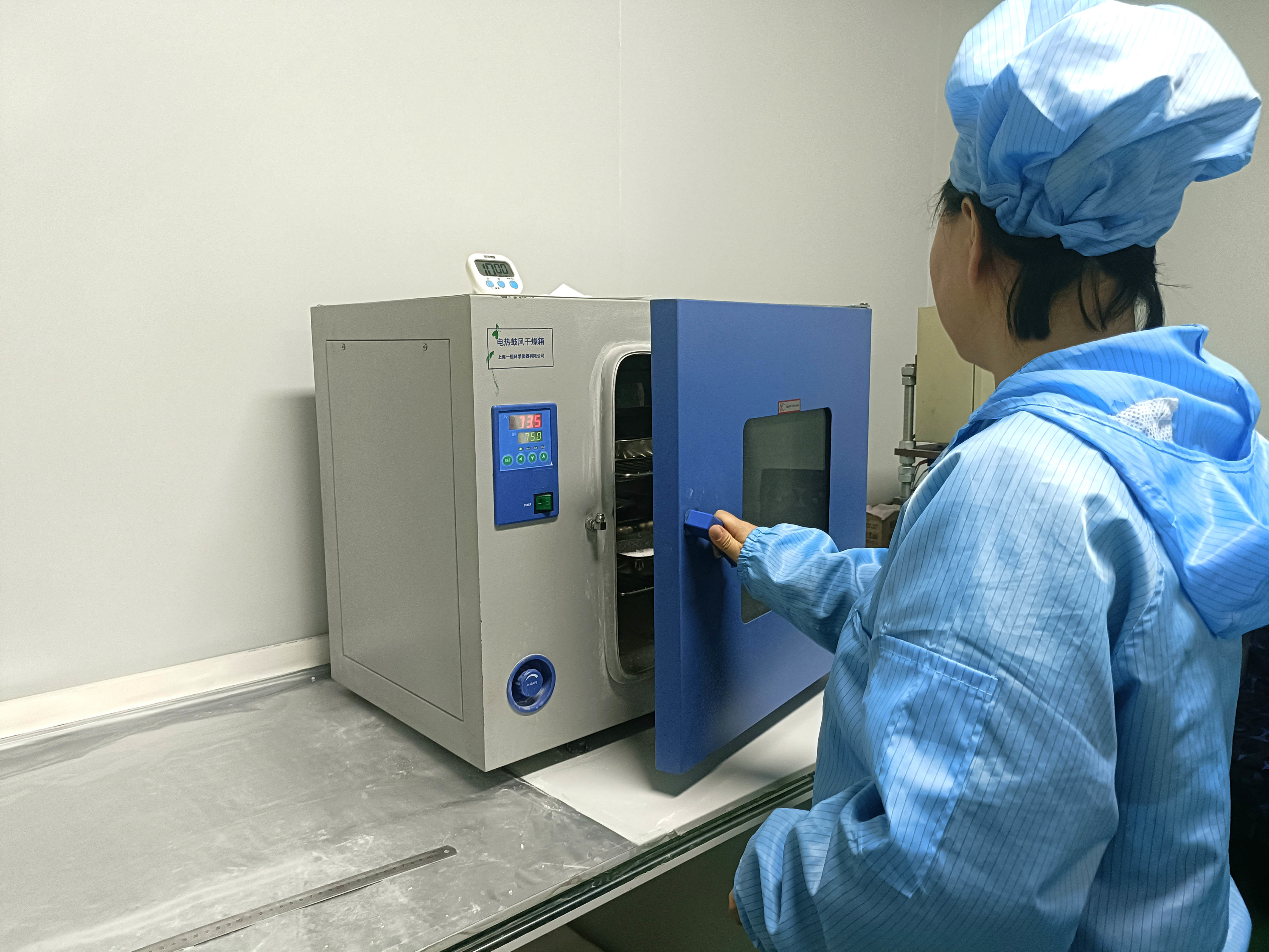 Caja de secado al vacío (medición de la contracción térmica)