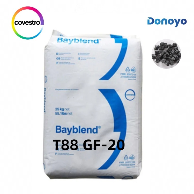 Covestro PC+ABS Bayblend T88 GF-20 20% glass fiber filled,UV-stability