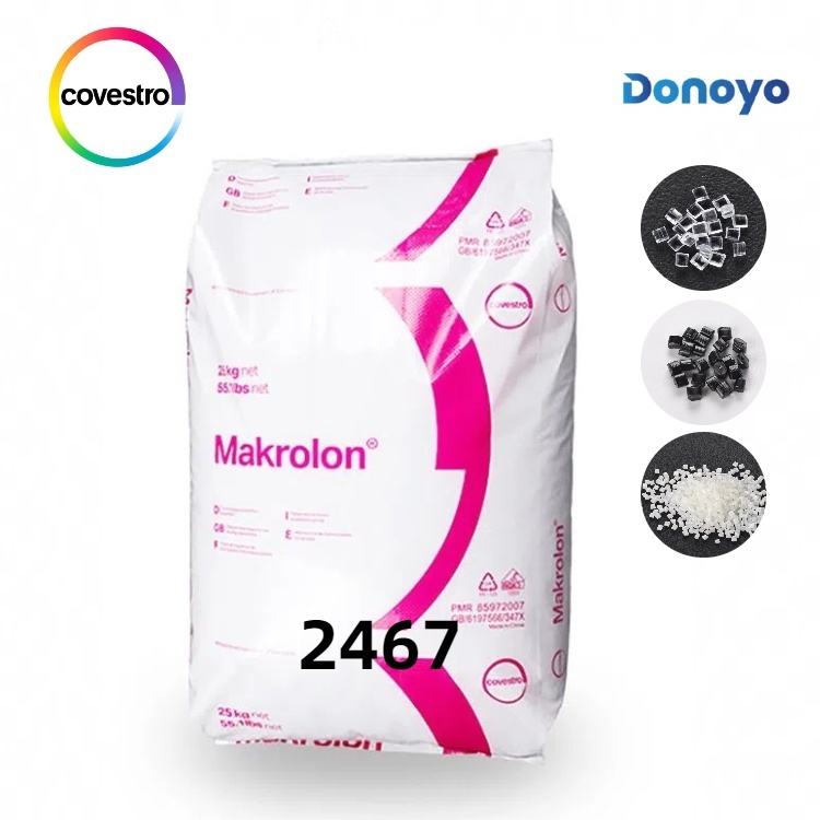 Covestro PC Makrolon 2467 flame retardant,low viscosity,UV stabilized